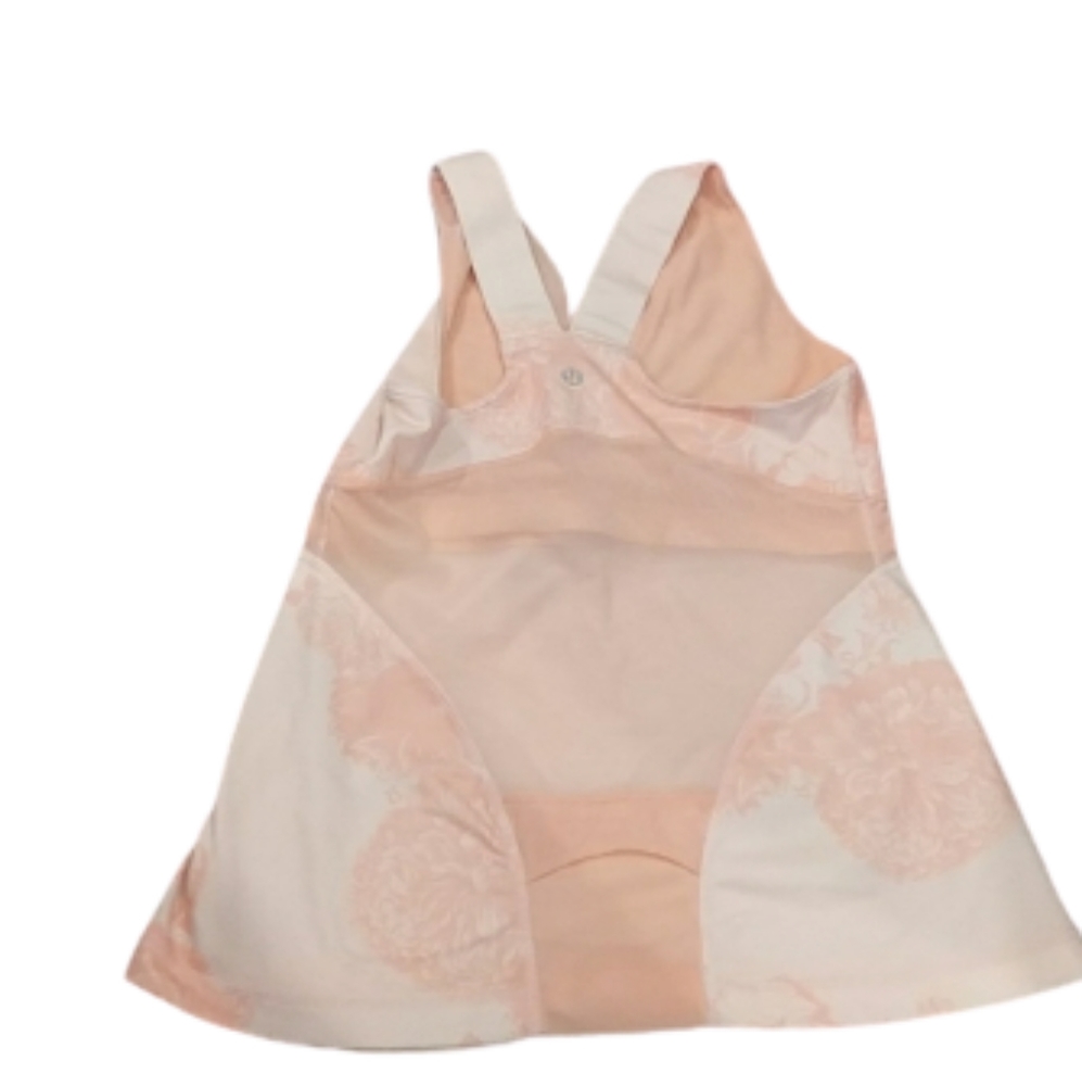 Lululemon Deep V Athletic Tank floral peac…